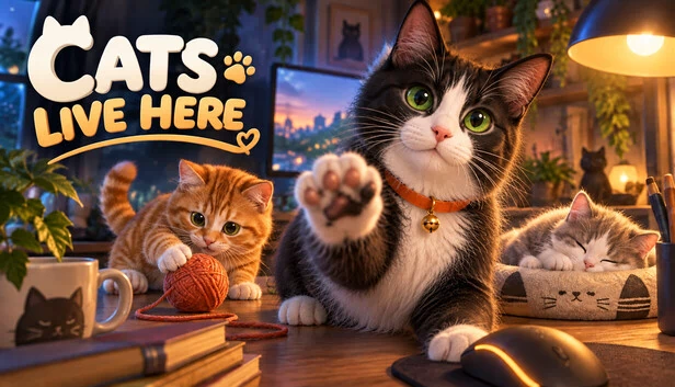 Cats Live Here 游戏封面