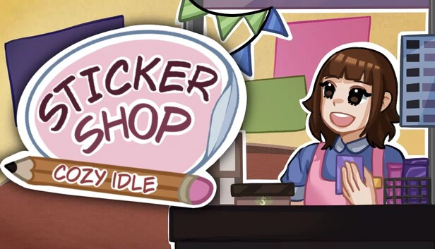 Sticker Shop Cozy Idle 游戏封面