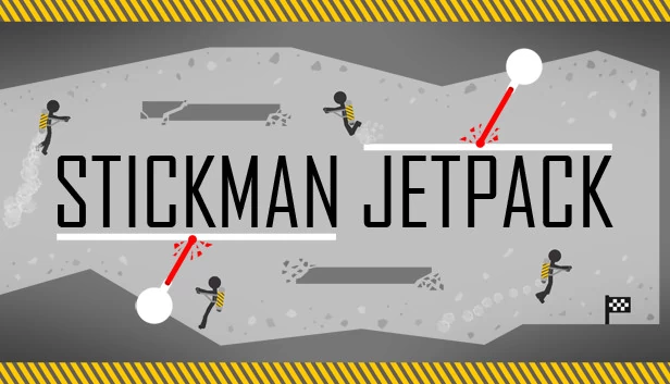 火柴人喷气背包（Stickman Jetpack） 游戏封面