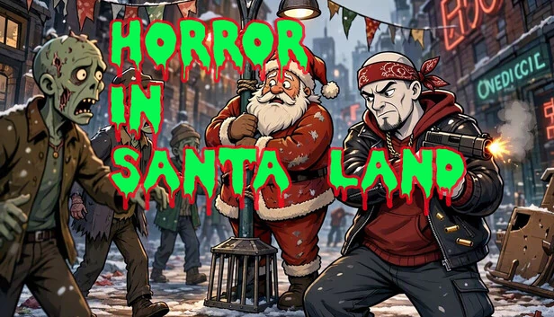 Horror In Santa Land 游戏封面