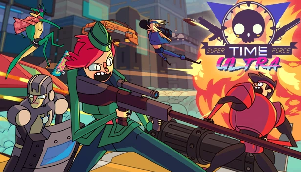 超时空战队Ultra（Super Time Force Ultra） 游戏封面