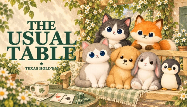 The Usual Table: Texas Hold’em 游戏封面