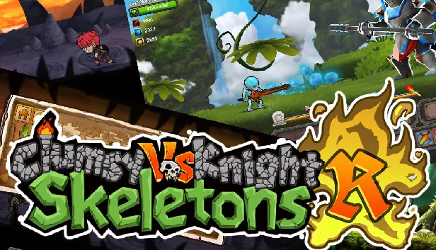 笨拙骑士大战骷髅 重制版（Clumsy Knight Vs. Skeleton Remastered） 游戏封面