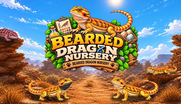 Bearded Dragon Nursery 游戏封面