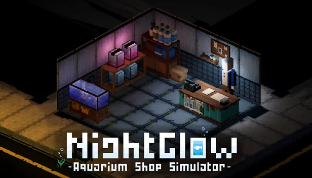 NightGlow : Aquarium Shop Simulator 游戏封面