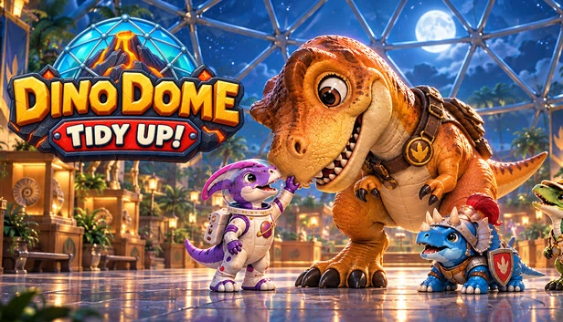 Dino Dome: Tidy Up! 游戏封面