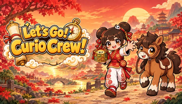 Let's Go! Curio Crew! 游戏封面