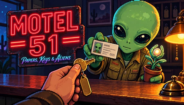 Motel 51: Papers, Keys & Aliens 游戏封面