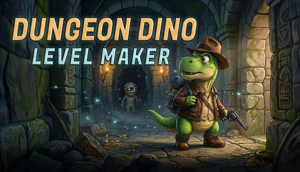 Dungeon Dino - Level Maker 游戏封面