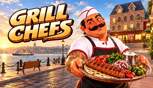 Grill Chefs - Restaurant Simulator 游戏封面