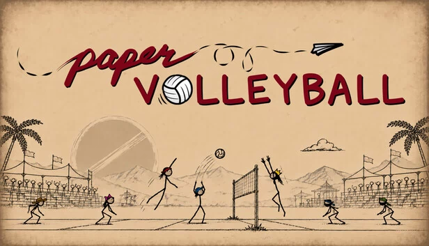 Paper Volleyball 游戏封面