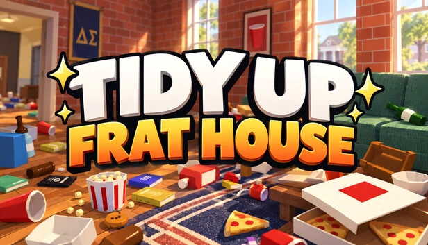 Tidy Up Frat House 游戏封面