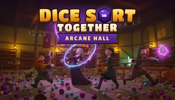 Dice Sort Together: Arcane Hall 游戏封面