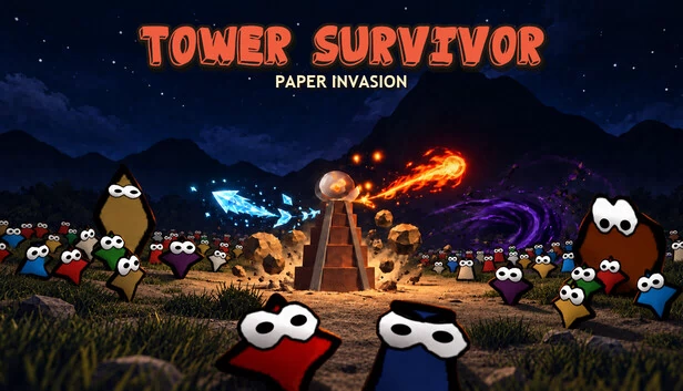 Tower Survivor - Paper Invasion 游戏封面