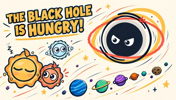 The Black Hole Is Hungry! 游戏封面