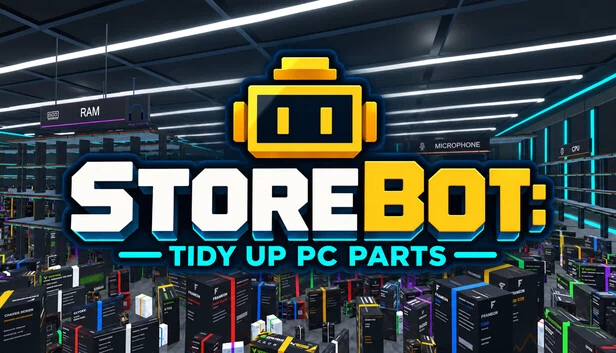 STOREBOT: Tidy Up PC Parts 游戏封面