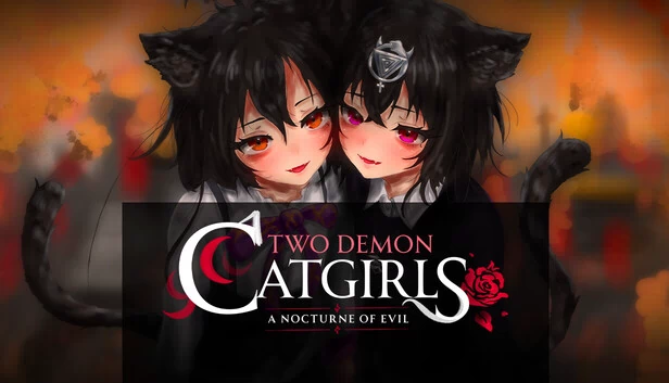 Two Demon Catgirls: A Nocturne of Evil 游戏封面