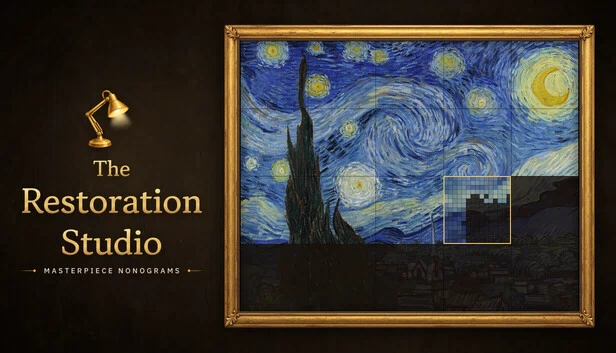 The Restoration Studio: Masterpiece Nonograms 游戏封面