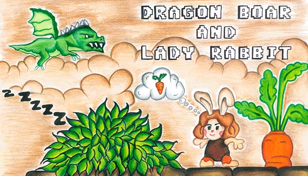 龙野猪与兔女郎（Dragon Boar and Lady Rabbit） 游戏封面