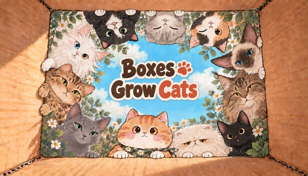 Boxes Grow Cats 游戏封面