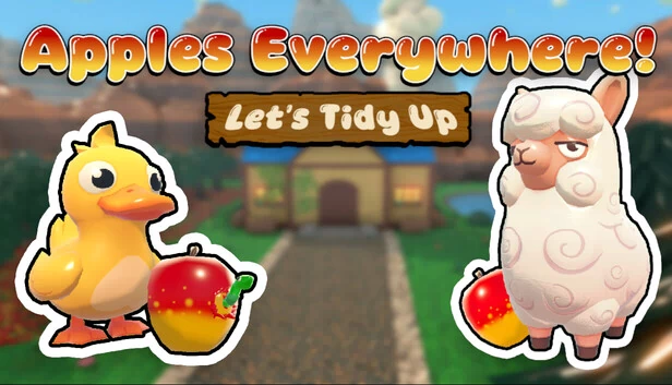 Apples Everywhere! Let's Tidy Up 游戏封面