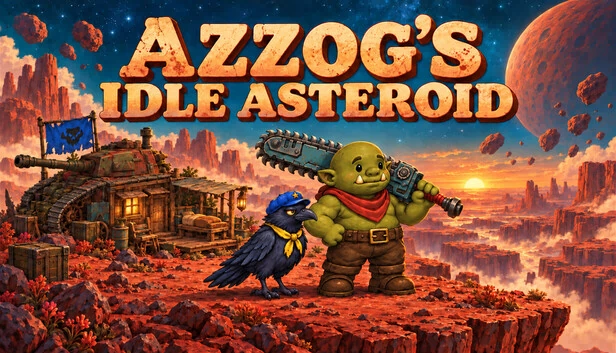 Azzog's Idle Asteroid 游戏封面