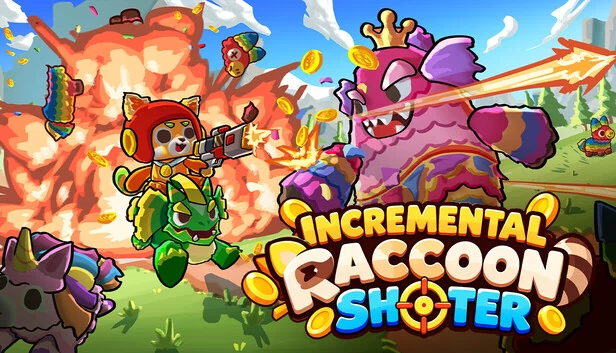 Incremental Raccoon Shooter 游戏封面