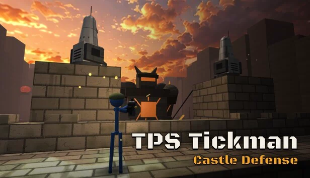 TPS Tickman: Castle Defense 游戏封面