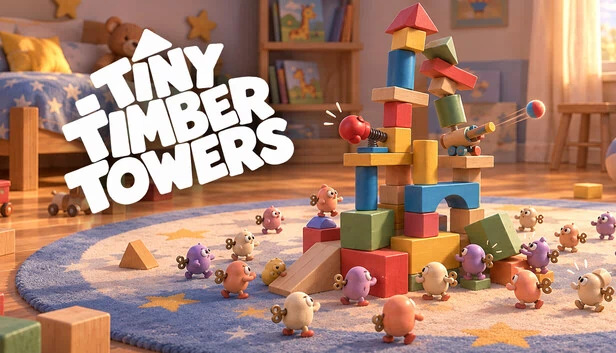 TINY TIMBER TOWERS 游戏封面