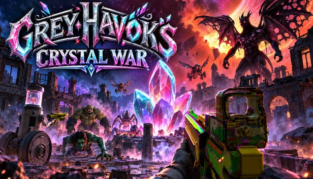 Grey Havok's Crystal War 游戏封面