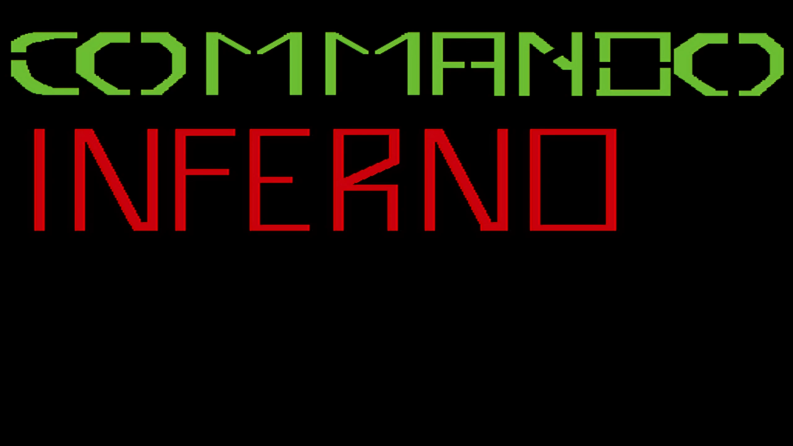 COMMANDO INFERNO 游戏封面