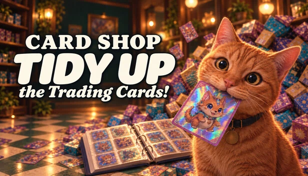 Card Shop: Tidy Up the Trading Cards! 游戏封面
