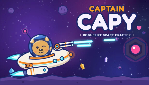 Captain Capy - Roguelike Space Crafter 游戏封面