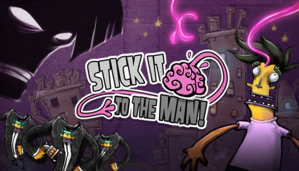 是男人就要坚强（Stick it to The Man!） 游戏封面