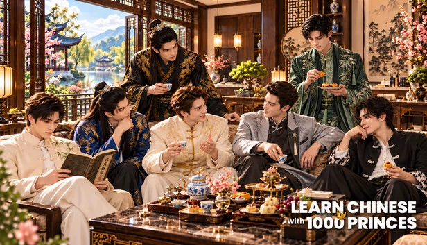 LEARN CHINESE WITH 1000 PRINCES 游戏封面