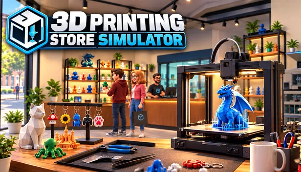 3D Printing Store Simulator 游戏封面