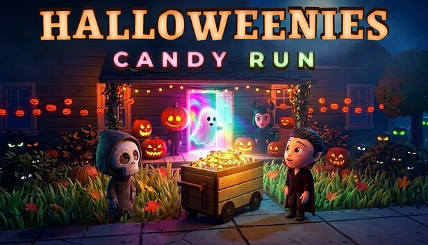 Halloweenies Candy Run 游戏封面