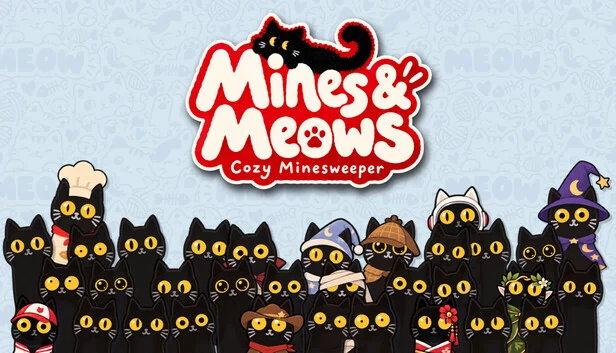 Mines & Meows: Cozy Minesweeper 游戏封面