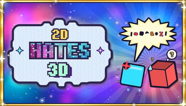 2D Hates 3D 游戏封面