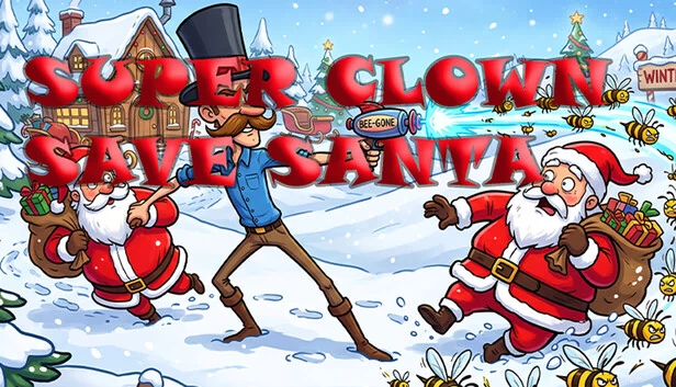 Super Clown Save Santa 游戏封面