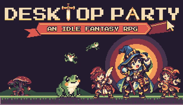 Desktop Party: An Idle Fantasy RPG 游戏封面