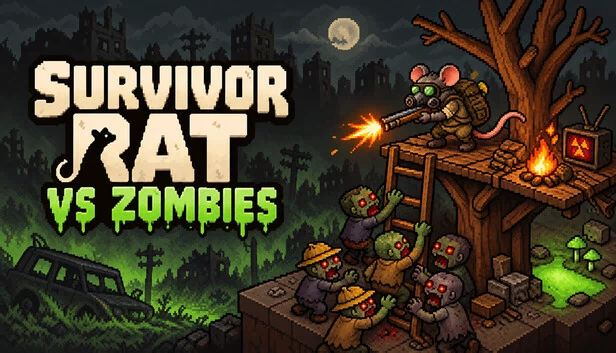 Survivor Rat vs Zombies 游戏封面