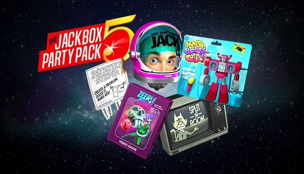 杰克盒子的派对游戏包 5（The Jackbox Party Pack 5） 游戏封面