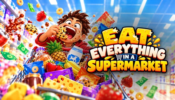 Eat Everything in a Supermarket 游戏封面