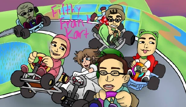 肮脏弗兰克卡丁车（Filthy Frank Kart） 游戏封面