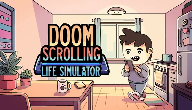 Doomscrolling Life Simulator 游戏封面