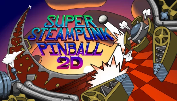 超级蒸汽朋克弹珠台 2D（Super Steampunk Pinball 2D） 游戏封面