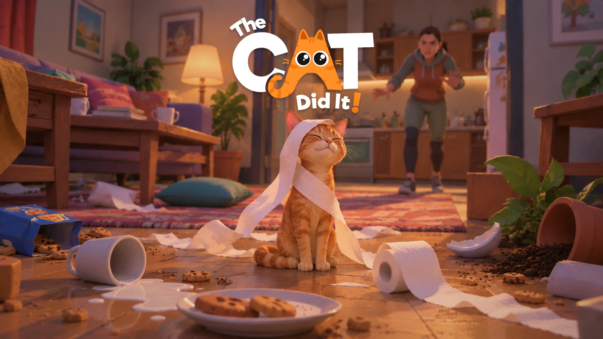 The Cat Did it! 游戏封面