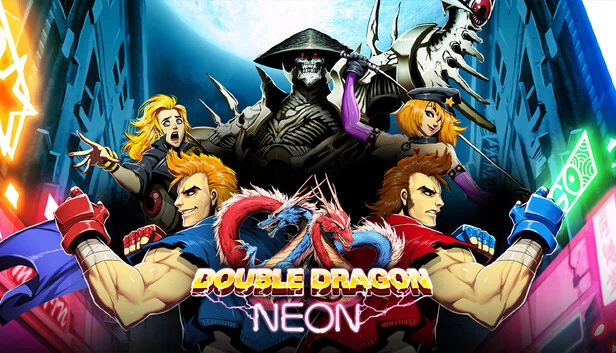 双截龙:霓虹(Double Dragon: Neon) 游戏封面