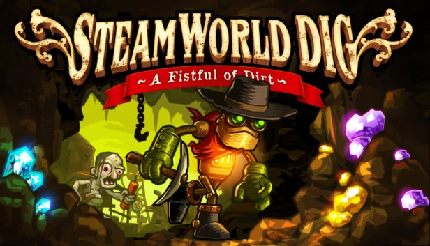 蒸汽世界：挖掘（SteamWorld Dig） 游戏封面